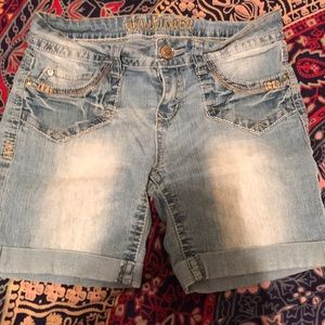Jean shorts